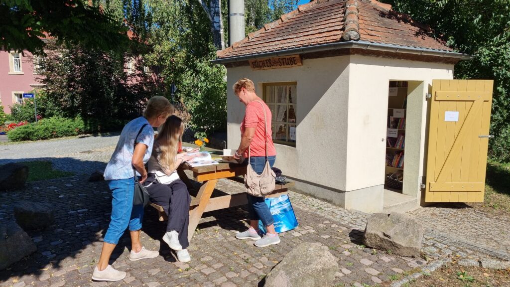 Eröffnung der Bücherstube